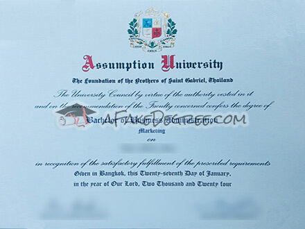 buy Assumption University fake diploma online