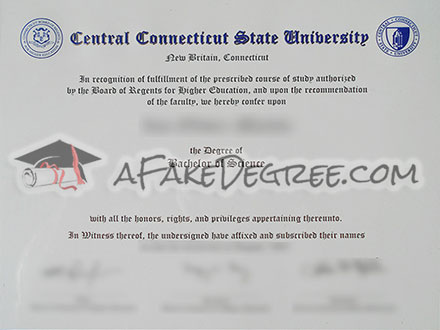 Buy fake Central Connecticut diploma efficiently