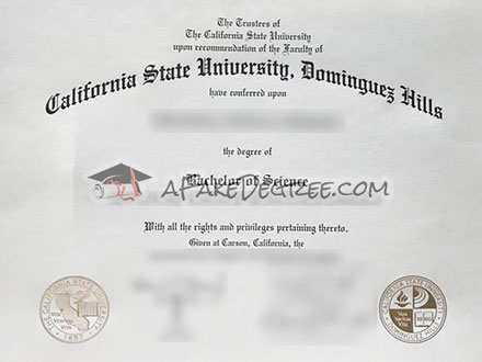 Buy fake CSUDH diploma online