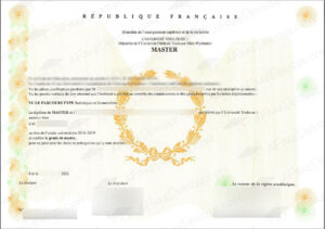 Buy Toulouse 1 Capitole University diploma online,