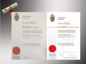 Buy fake Charles Sturt University diploma online