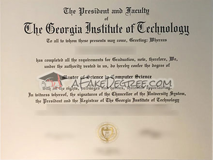 Buy fake Georgia Tech diploma with confidence