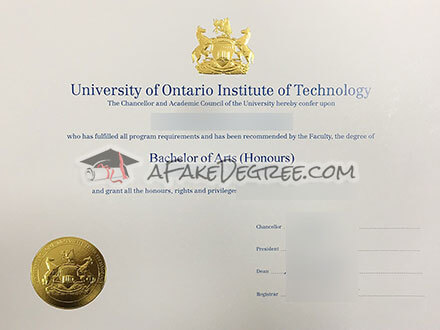 Buy fake Ontario Tech University diploma conveniently