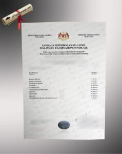 Buy fake SPM diploma with confidence