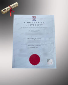 Buy fake Simon Fraser University diploma efficiently