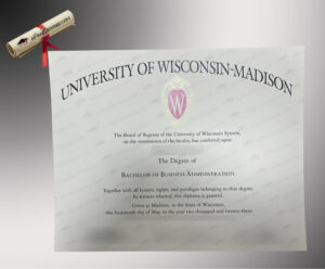 Buy University of Wisconsin–Madison fake diploma conveniently