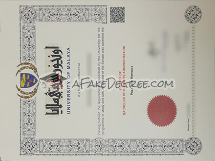 buy The University of Malaya fake diploma online