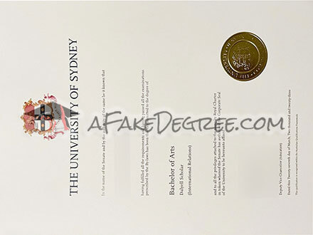 Buy fake University of Sydney diploma as you wish