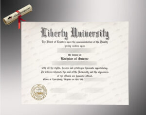 Buy fake Liberty University diploma with high security