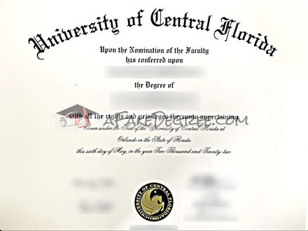 Buy fake UCF diploma safely