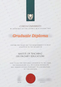 Buy fake Curtin University diploma recently