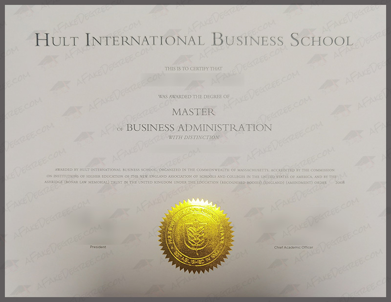 get a Hurt Business School Fake diploma