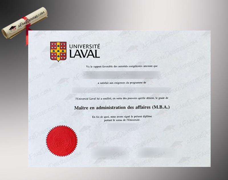 Buy fake Université Laval diploma online