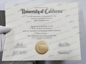 UC Davis fake diploma