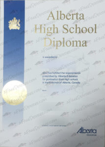 Buy fake Alberta High School diploma Alberta High School fake diploma