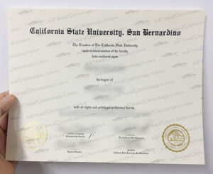 Buy fake Cal State San Bernardino diploma CSUSB fake diploma