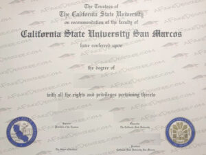Buy fake Cal State San Marcos diploma CSUSM fake diploma