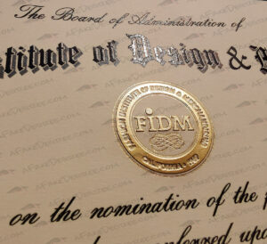 FIDM fake degree