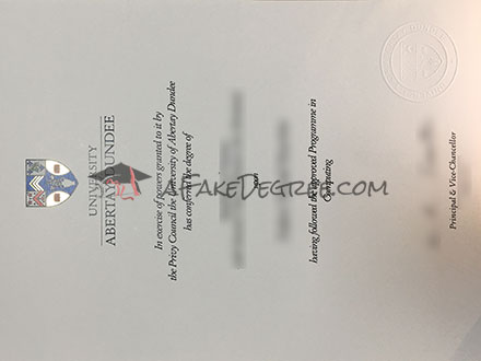 Abertay University Graduate Certificate