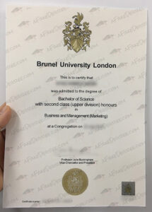 Buy fake Brunel Graduate Certificate Brunel University of London fake diploma