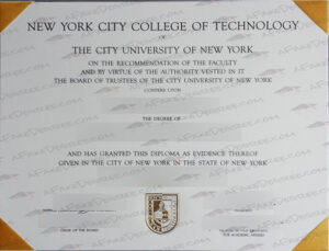 Buy fake City Tech diploma Customized City Tech diploma