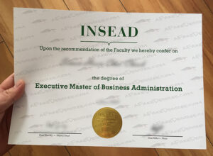 INSEAD fake diploma