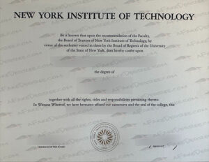 NYIT fake diploma