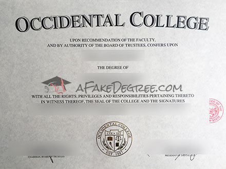 Occidental College Graduate Certificate