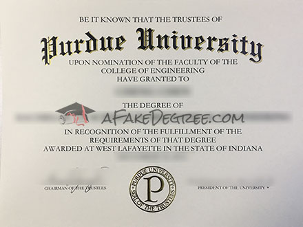 Purdue University Graduate Certificate