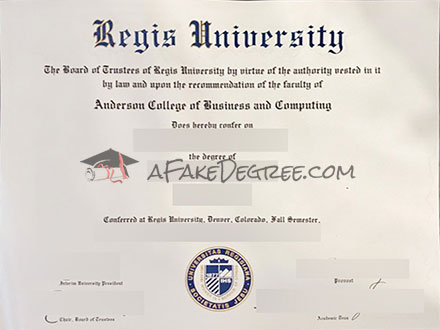 Regis University Graduate Certificate