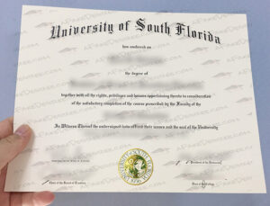 Buy fake University of South Florida diploma USF fake diploma