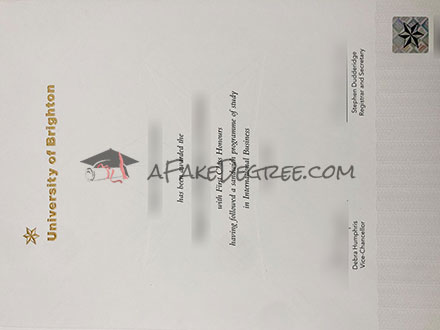 University of Brighton Graduate Certificate