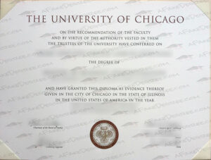 Buy fake UChicago Graduate Certificate University of Chicago fake diploma