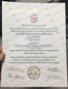 Buy fake University of South Carolina diploma University of South Carolina fake diploma