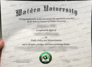 Buy fake Walden University Graduate Certificate Walden University fake diploma