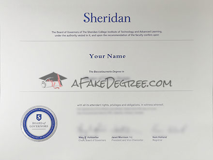 sheridan college Graduate Certificate