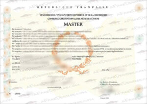 CNAM fake diploma