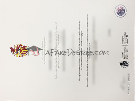 Cardiff Metropolitan University Graduate Certificate