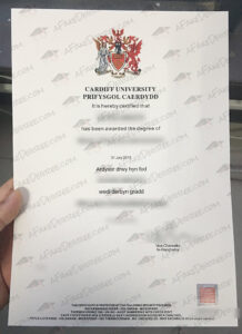 Buy fake Cardiff University Graduate Certificate Cardiff University fake diploma