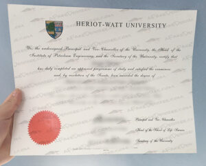 Buy fake Heriot-Watt University Graduate Certificate Heriot-Watt University fake diploma