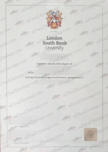 buy a LSBU Graduate Certificate LSBU fake diploma