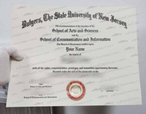 Rutgers University fake diploma
