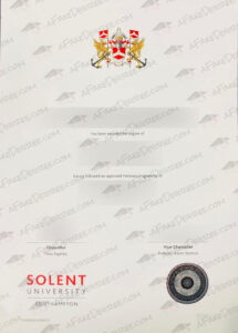 buy a Solent University Graduate Certificate Solent University fake diploma