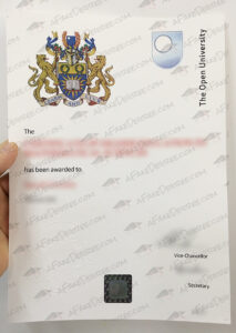 The Open University fake diploma
