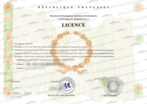 buy a Université de Bordeaux III fake diploma Université Bordeaux-Montaigne fake diploma