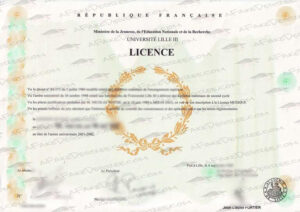 buy a Université Lille-III degree Université Lille 3 fake diploma