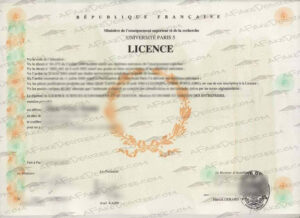 Université Paris Descartes fake diploma