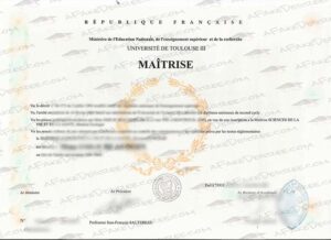 buy a UPS fake diploma Université Toulouse-III fake diploma
