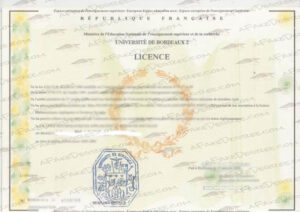 buy a Université Bordeaux Segalen fake degree Universite de Bordeaux 2 fake diploma