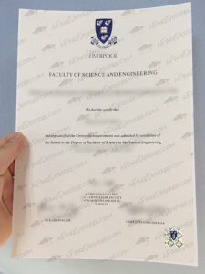 buy a University of Liverpool Graduate Certificate University of Liverpool fake diploma